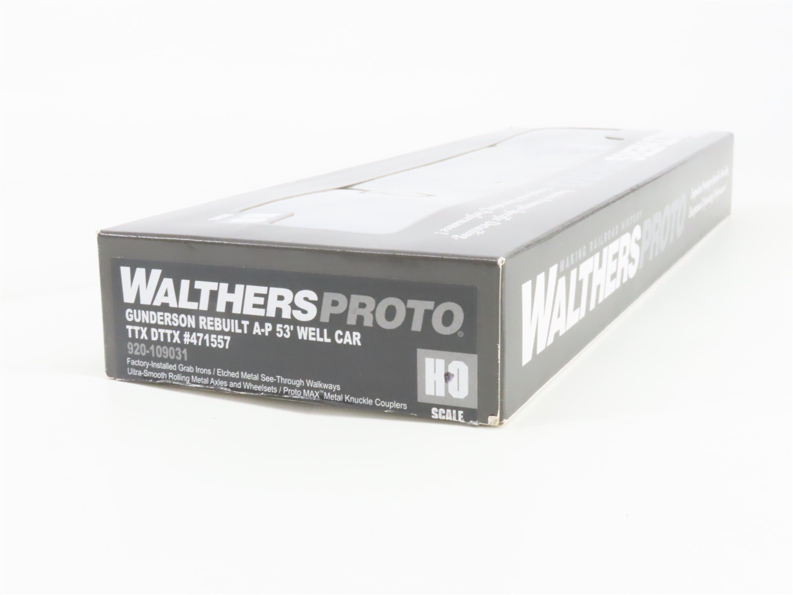 HO Scale Walthers 920-109031 DTTX TTX 53' Flat Car 471557 RTR