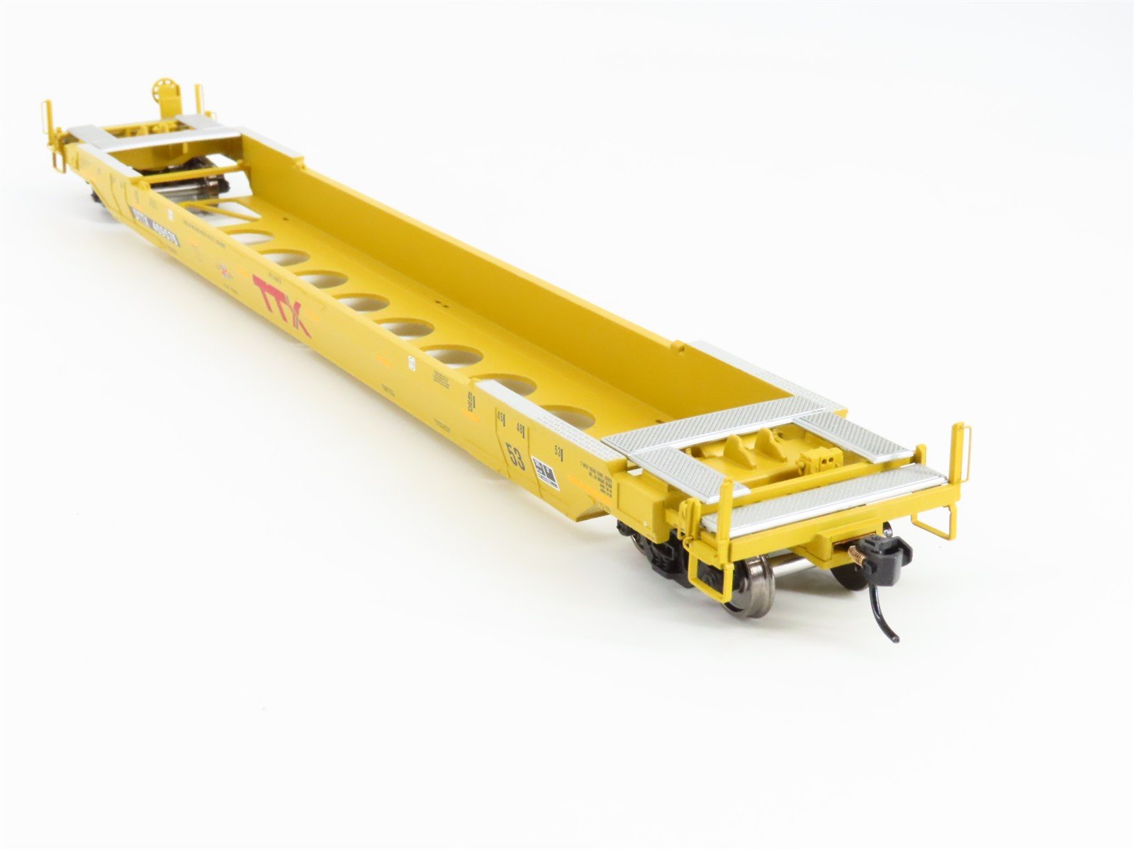 HO Scale Walthers 920-109029 DTTX TTX 53' Flat Car 469576 RTR