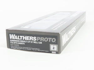 HO Scale Walthers 920-109029 DTTX TTX 53' Flat Car 469576 RTR