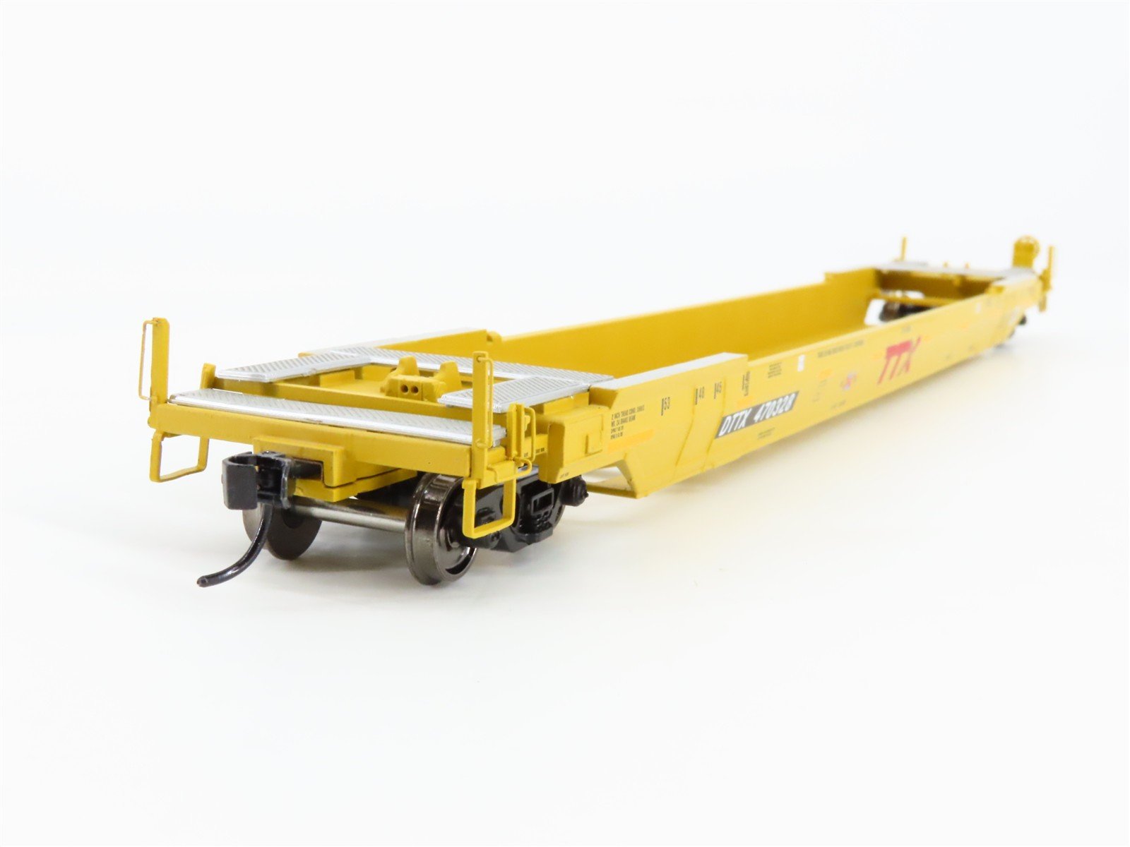 HO Scale Walthers 920-109030 DTTX TTX 53' Flat Car 470328 RTR
