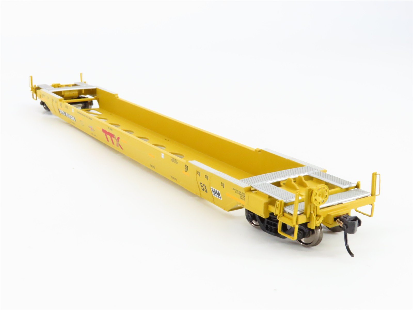 HO Scale Walthers 920-109030 DTTX TTX 53' Flat Car 470328 RTR