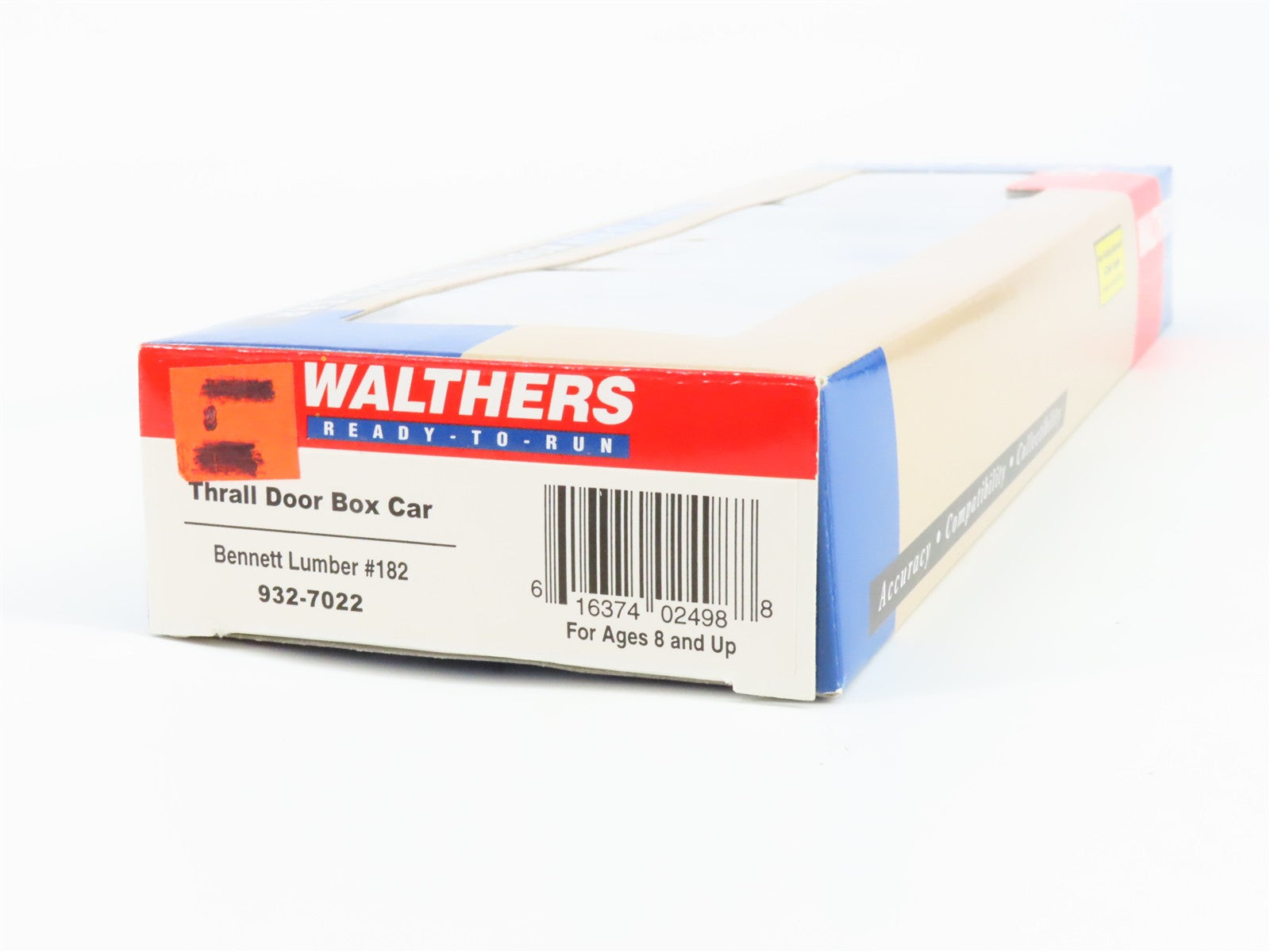 HO Scale Walthers 932-7022 BENX Bennett Lumber Thrall Door Box Car 182 RTR