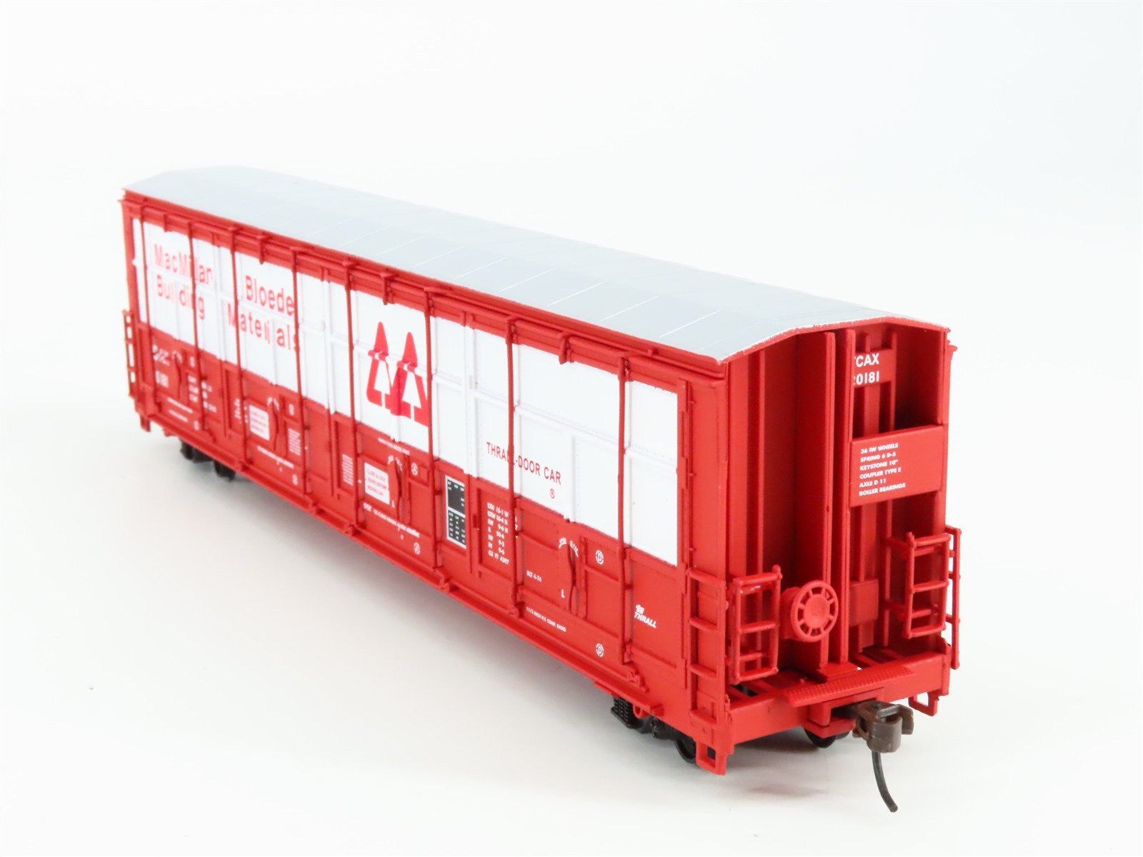 HO Scale Walthers 932-7015 TCAX MacMillan-Bloedel Thrall-Door Box Car 20181 RTR