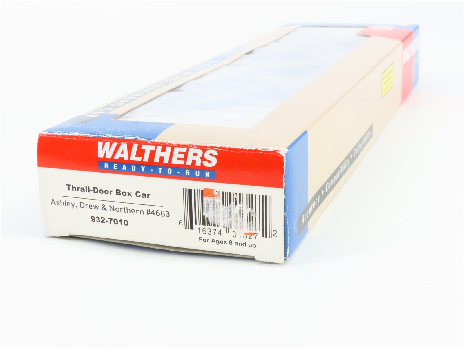 HO Scale Walthers 932-7010 Ashley, Drew & Northern 50' Thrall-Door Box Car RTR