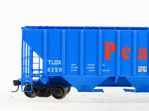HO Scale PROTO 2000 21444 TLDX Peavey 3-Bay Covered Hopper 6259 RTR