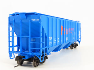 HO Scale PROTO 2000 21444 TLDX Peavey 3-Bay Covered Hopper 6259 RTR
