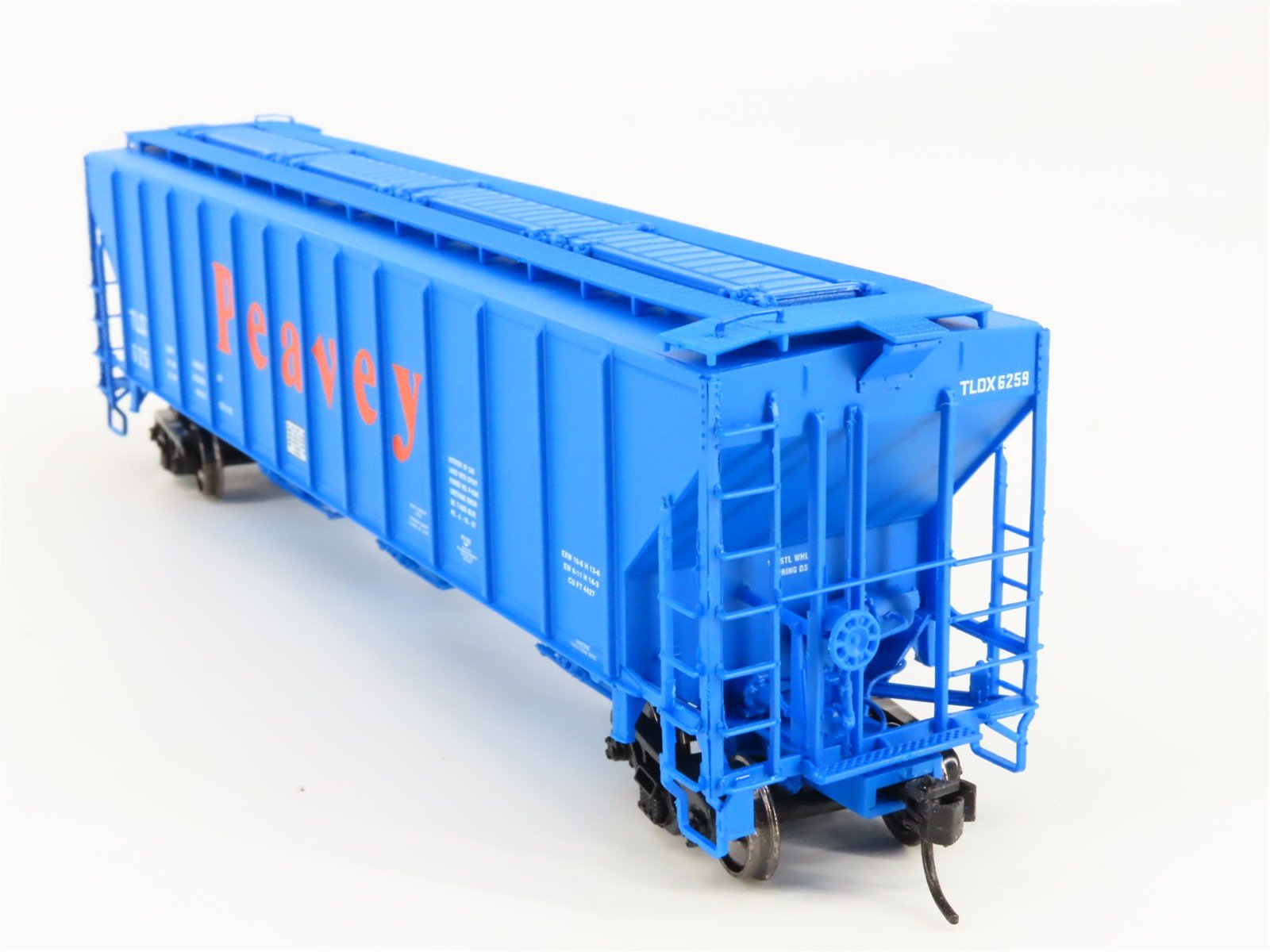 HO Scale PROTO 2000 21444 TLDX Peavey 3-Bay Covered Hopper 6259 RTR
