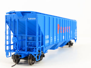 HO Scale PROTO 2000 21444 TLDX Peavey 3-Bay Covered Hopper 6259 RTR
