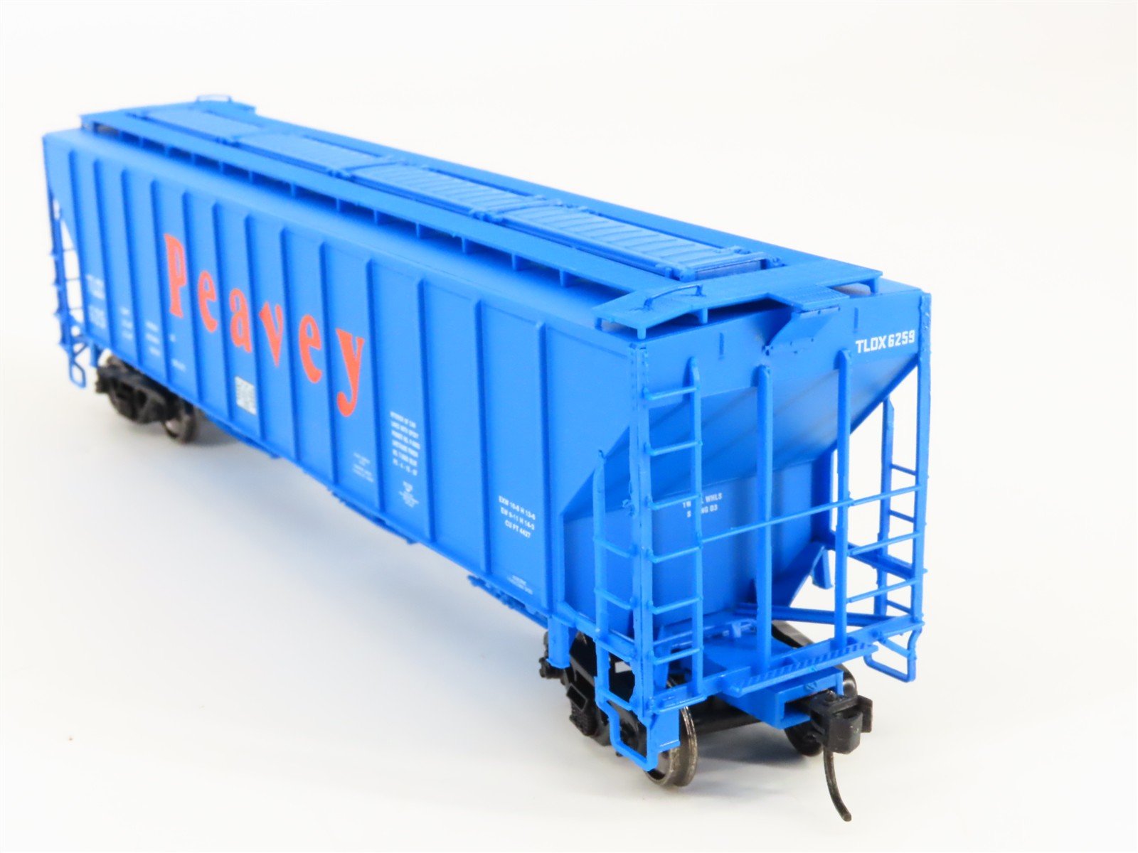 HO Scale PROTO 2000 21444 TLDX Peavey 3-Bay Covered Hopper 6259 RTR