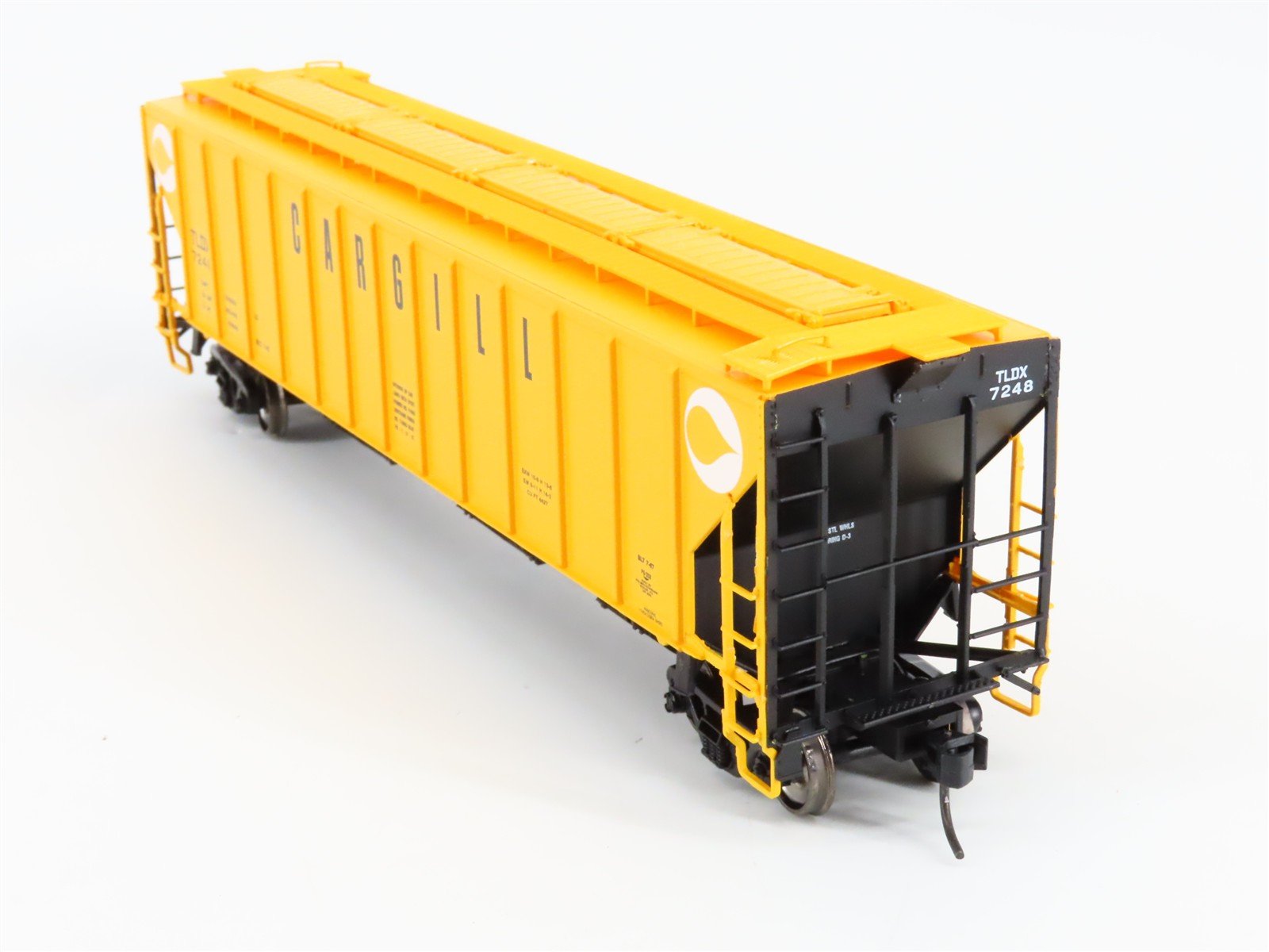 HO Scale PROTO 2000 21370 TLDX Cargill 3-Bay Covered Hopper 7248 RTR