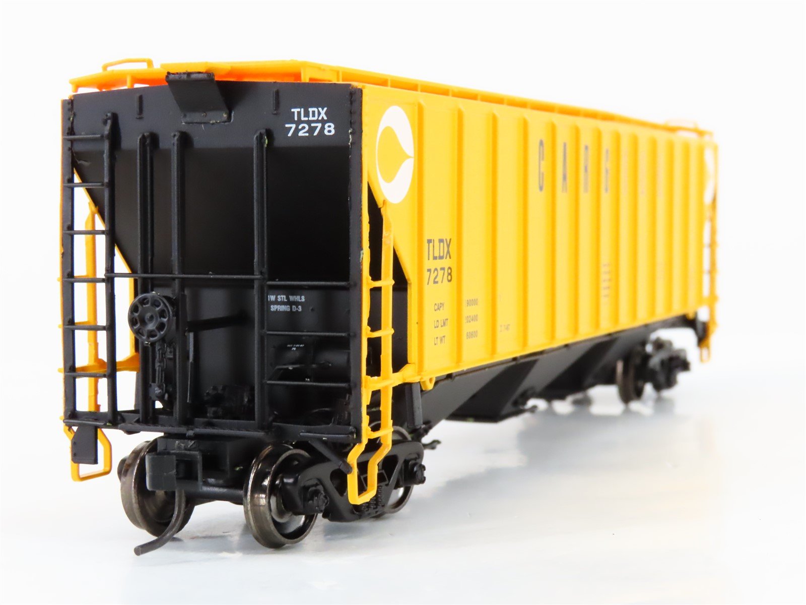 HO Scale Life-Like Proto 2000 21326 TLDX Cargill 3-Bay Covered Hopper #7278