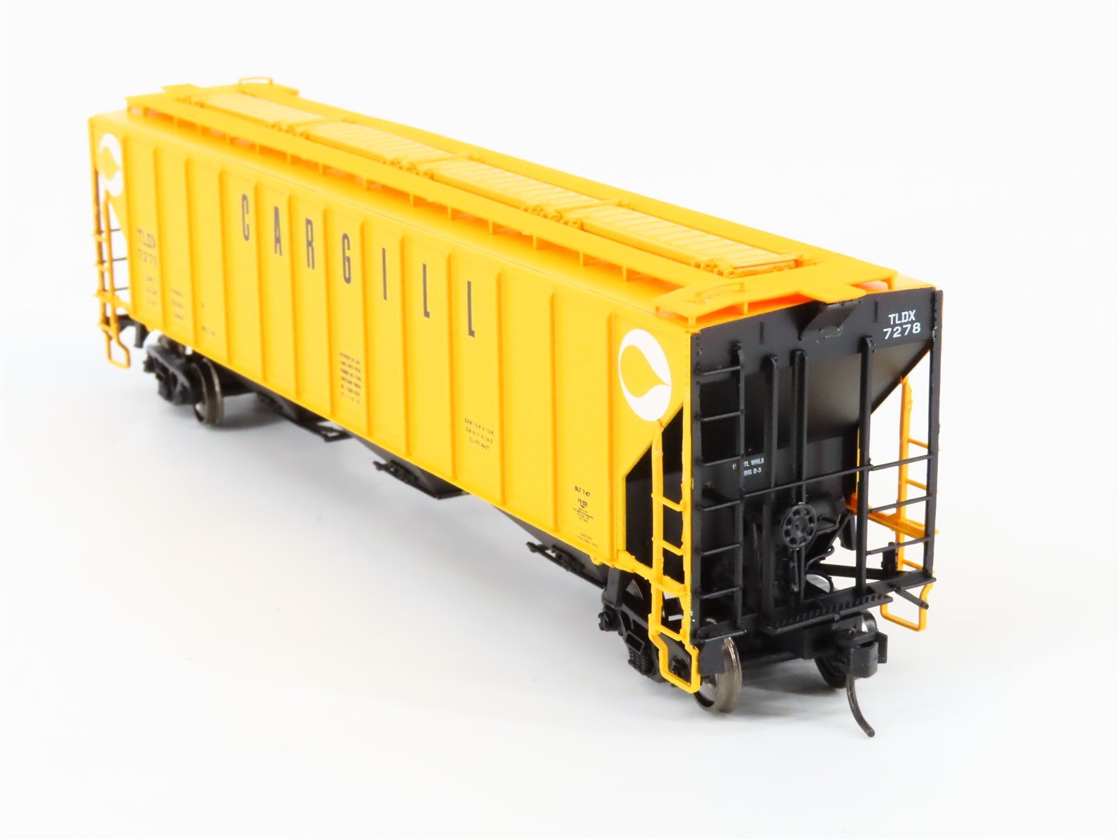 HO Scale Life-Like Proto 2000 21326 TLDX Cargill 3-Bay Covered Hopper #7278