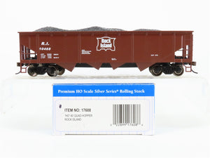HO Scale Bachmann 17608 RI Rock Island 40' 4-Bay Hopper 10468 RTR