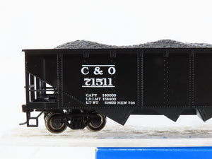 HO Scale Bachmann 17605 C&O Chesapeake & Ohio 40' 4-Bay Hopper 71511 RTR