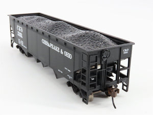 HO Scale Bachmann 17605 C&O Chesapeake & Ohio 40' 4-Bay Hopper 71511 RTR