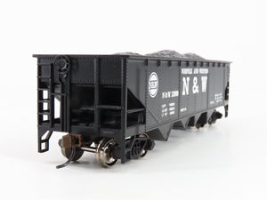 HO Scale Bachmann 17642 NW Norfolk & Western 40' 4-Bay Hopper 12988 RTR