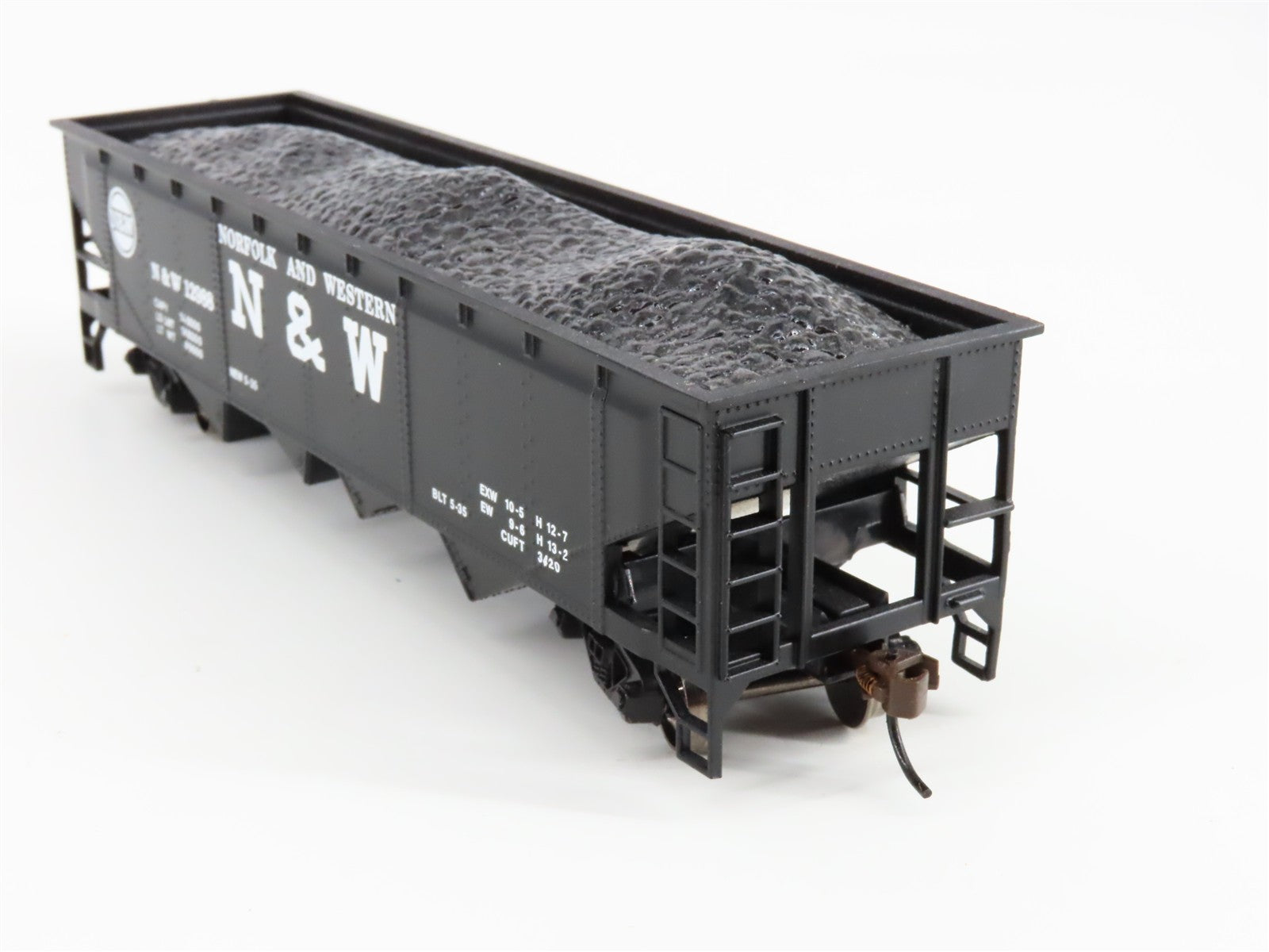 HO Scale Bachmann 17642 NW Norfolk & Western 40' 4-Bay Hopper 12988 RTR