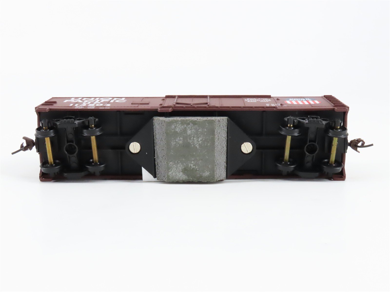 HO Scale Walthers 931-751 UP Union Pacific 40' Track Cleaning Box Car 113803 RTR