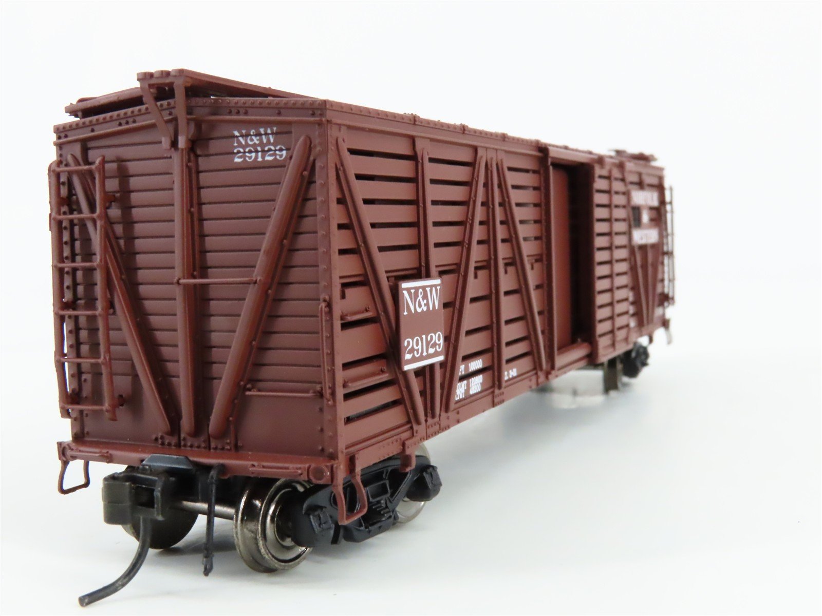 HO Scale Broadway Limited Imports 1344 NW Norfolk & Western Stock/Cattle Car RTR