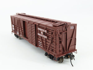 HO Scale Broadway Limited Imports 1344 NW Norfolk & Western Stock/Cattle Car RTR