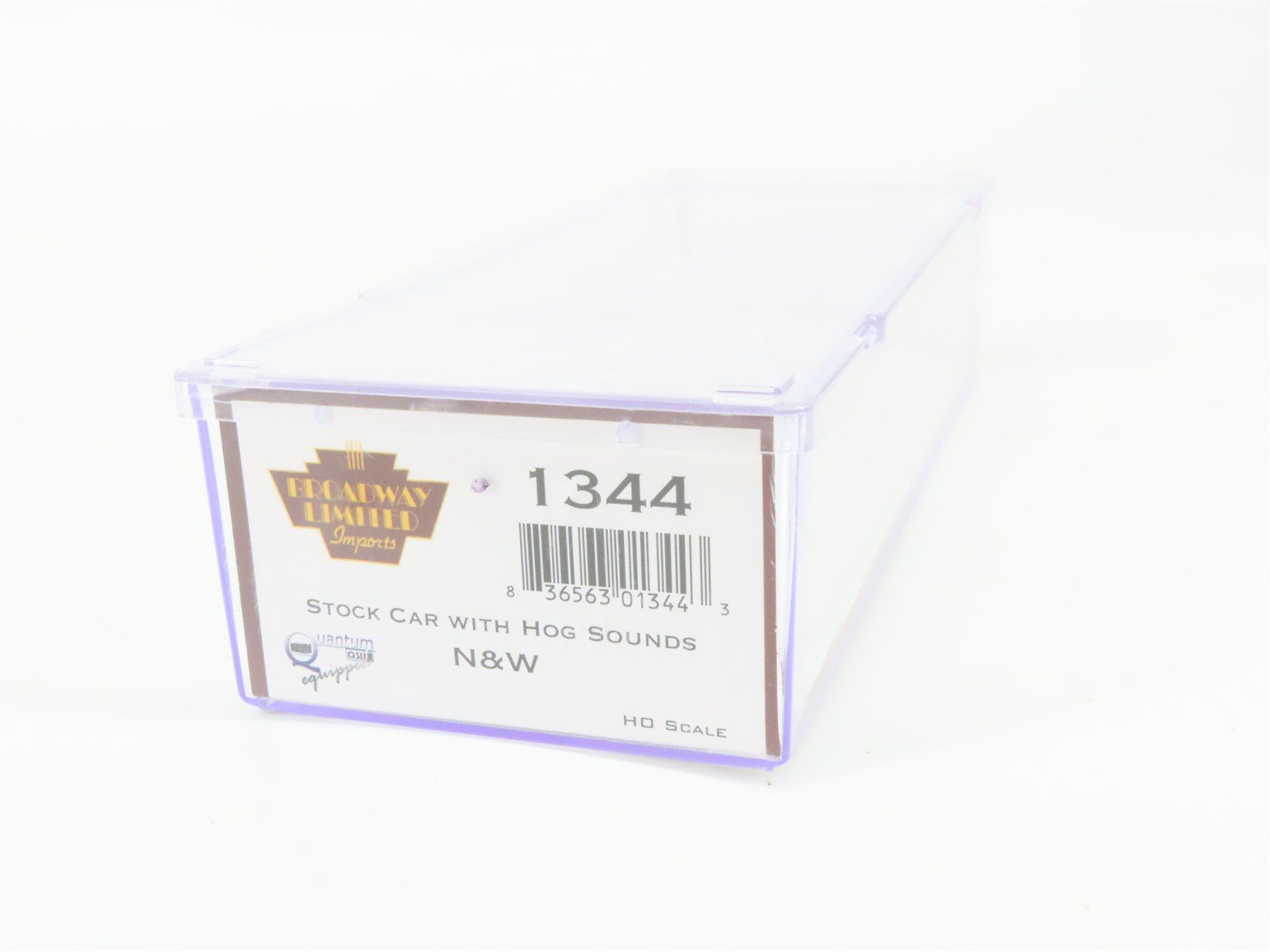 HO Scale Broadway Limited Imports 1344 NW Norfolk & Western Stock/Cattle Car RTR