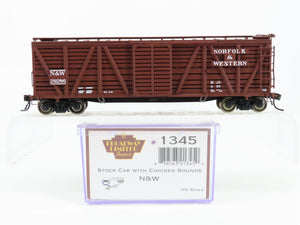 HO Scale Broadway Limited Imports 1345 40' Stock/Cattle Car RTR