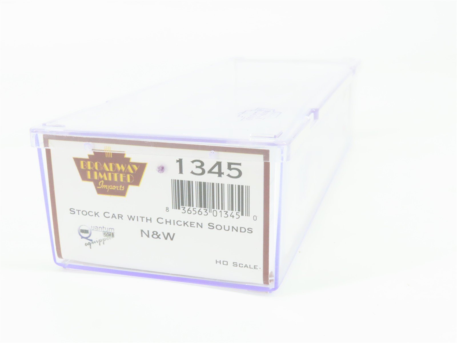 HO Scale Broadway Limited Imports 1345 40' Stock/Cattle Car RTR