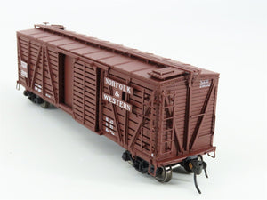 HO Scale Broadway Limited Imports 1343 NW Norfolk & Western Stock/Cattle Car RTR