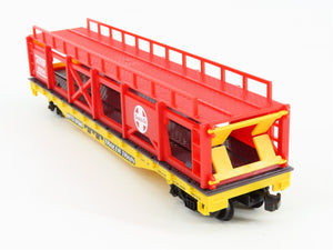 HO Scale Life-Like 433-8303 ATSF Santa Fe 50' Auto Carrier 9704 RTR