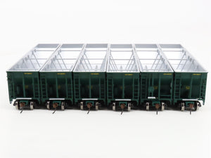 HO Scale Walthers 932-7829 Chicago & North Western RD4 Coal Hopper 6-Pack RTR