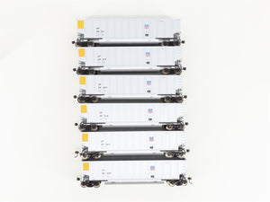 HO Scale Walthers 933-5340 UP Union Pacific Bethgon Gondola 6-Pack RTR