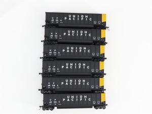 HO Scale Walthers 932-5303 UP Union Pacific Bethgon Coal Hopper 6-Pack RTR