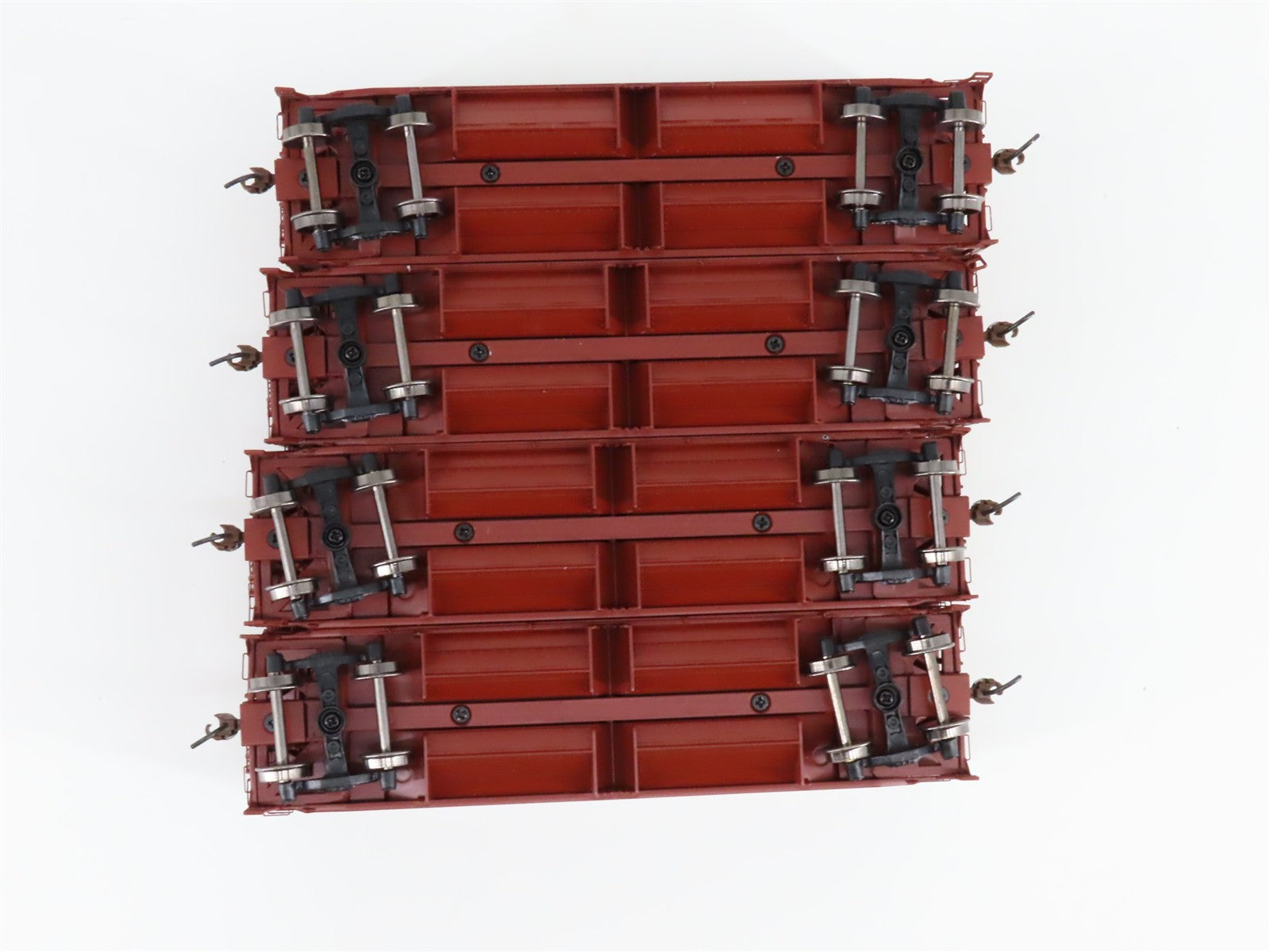 Athearn ATH14531 UP Union Pacific 40' 3-Bay Offset Ballast Hopper 4-Pack RTR