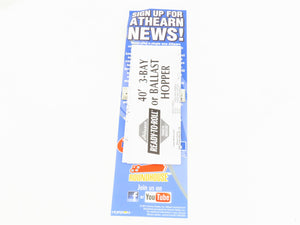 Athearn ATH14531 UP Union Pacific 40' 3-Bay Offset Ballast Hopper 4-Pack RTR
