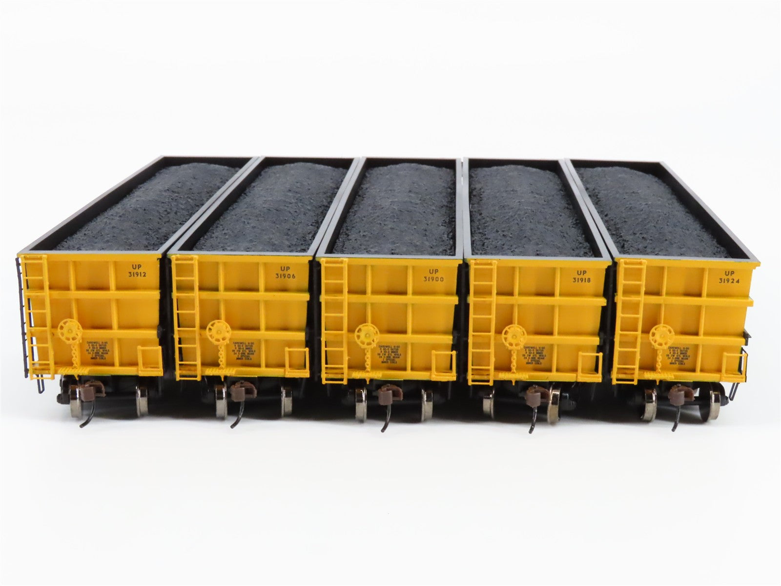 HO Scale Athearn 94460 Union Pacific 50' High Cube Gondola 5-Pack RTR