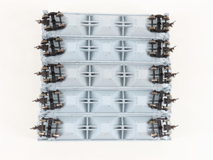 HO Scale Athearn 72392 UP Union Pacific 54' 3-Bay Covered Hopper 5-Pack RTR