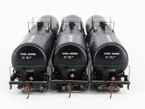 HO Scale Athearn ATH98437 CHSX CHS 30K Gallon Ethanol Tank Car 3-Pack RTR
