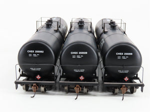 HO Scale Athearn ATH98437 CHSX CHS 30K Gallon Ethanol Tank Car 3-Pack RTR