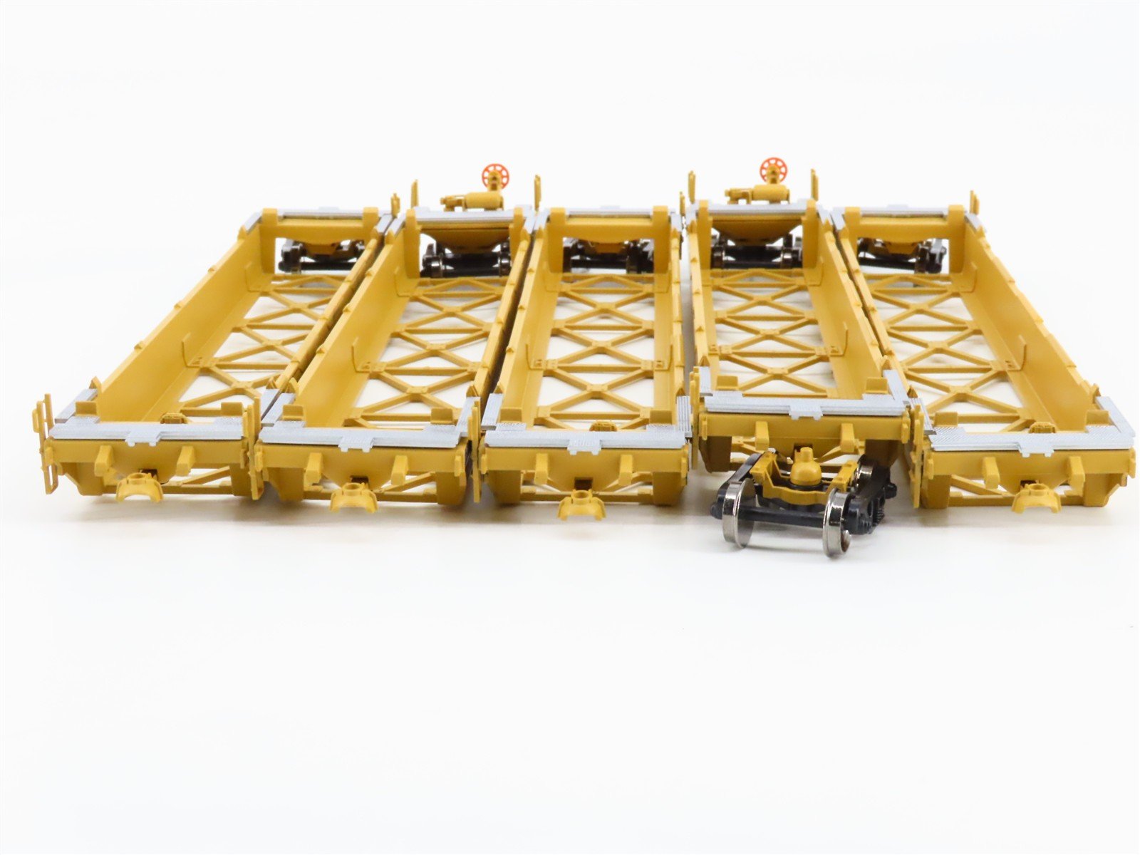 HO Scale Athearn 92993 DTTX TTX 48' Flat Car 5-Pack 75775 RTR