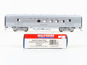 HO Scale Walthers 932-9007 ATSF Santa Fe Super Chief Budd 63' RPO Passenger Car
