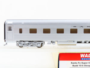 HO Scale Walthers 932-9001 ATSF Santa Fe Super Chief Budd 10-6 Sleeper Passenger