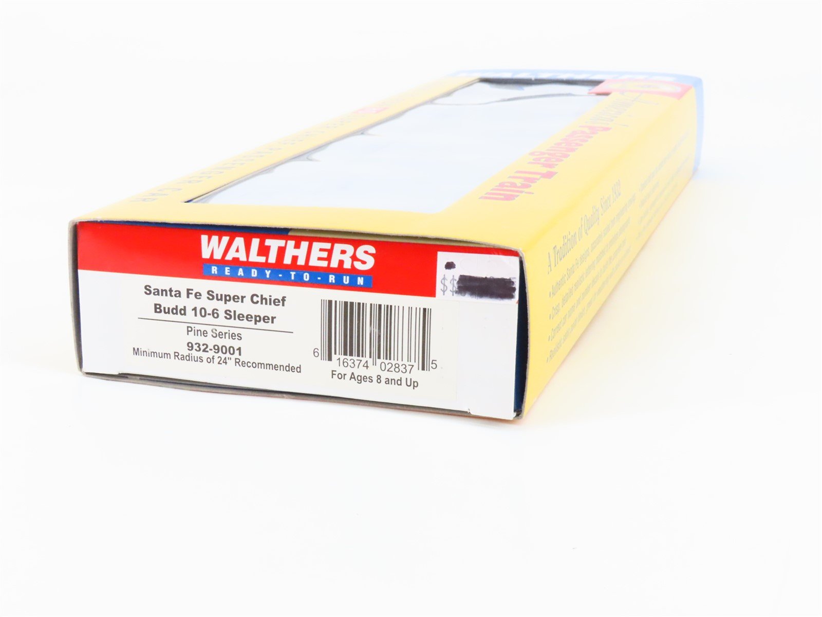 HO Scale Walthers 932-9001 ATSF Santa Fe Super Chief Budd 10-6 Sleeper Passenger