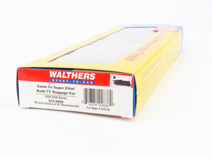 HO Scale Walthers 932-9002 ATSF Santa Fe Super Chief Budd 73' Baggage Passenger