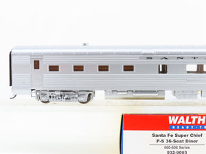 HO Scale Walthers 932-9003 ATSF Santa Fe Super Chief 36-Seat Diner Passenger Car