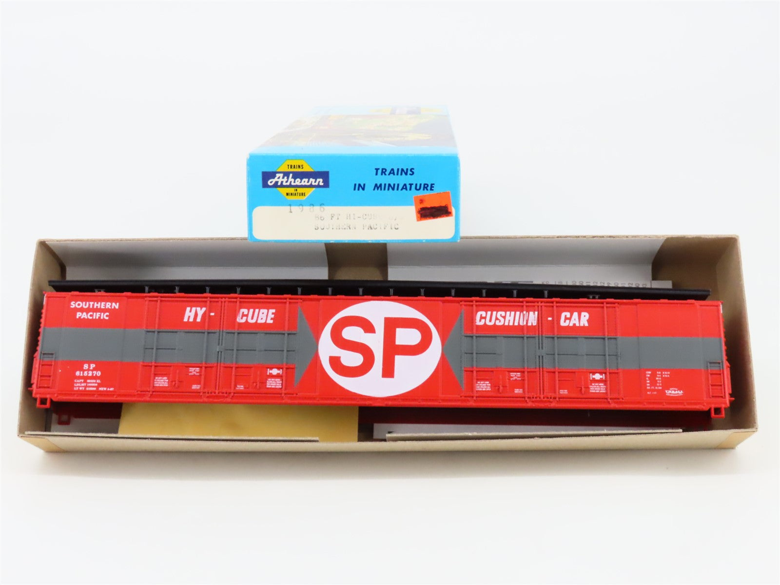 HO Scale Athearn Kit 1986 SP Southern Pacific 86' Hi-Cube Box Car #615270