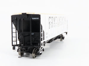 HO Scale Life-Like Proto 2000 21875 TLDX Continental 3-Bay Covered Hopper #6282