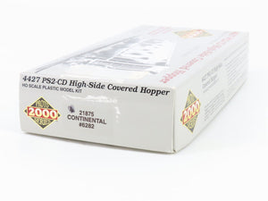 HO Scale Life-Like Proto 2000 21875 TLDX Continental 3-Bay Covered Hopper #6282