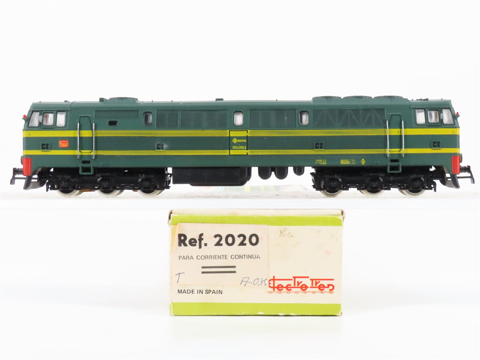 HO Scale Electrotren 2020 RENFE Spanish Class 333 Diesel Locomotive #083-4