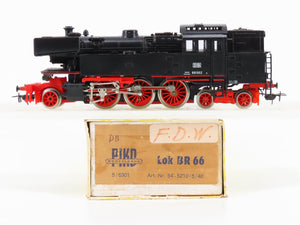 HO Scale PIKO 54-5210 DB Deutsche Bundesbahn 2-6-4T BR66 Tank Steam #002