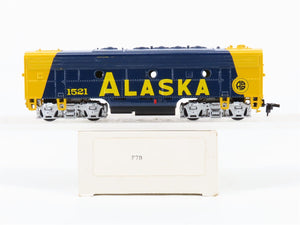 HO Scale Athearn/Hobbycraft ARR Alaska EMD F7B Diesel #1521 - Custom - Unpowered